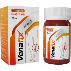 Venafix Hỗ trợ điều trị chứng suy giảm tính mạch